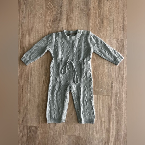 Alicia Adams Alpaca Other - Alicia Adams Alpaca Baby One Piece Suit Light Blue - Size 6-9 Months